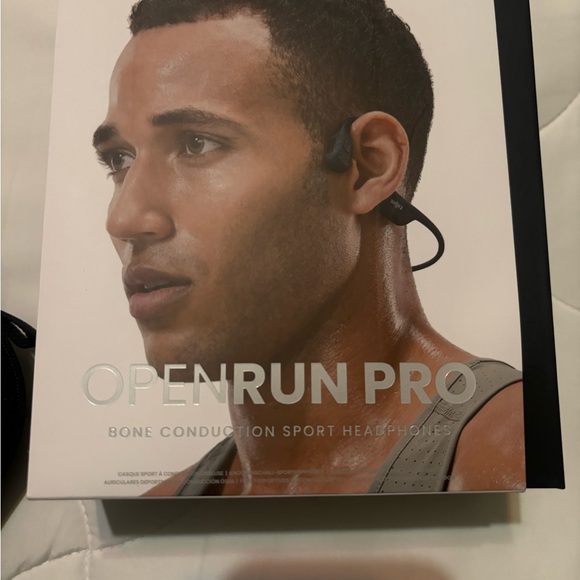 Black Bone Conduction Sport Headphones